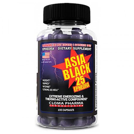 Cloma Pharma Asia Black (100 капс)