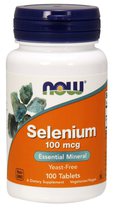 NOW Selenium 100 mcg (100 таб)