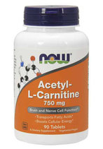 NOW Acetyl L-Carnitine 750 mg (90 таб)