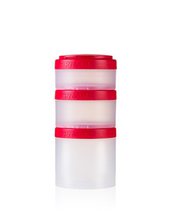 Blender Bottle ProStak Expansion Pak (3 контейнера - 100 мл +150 мл + 250 мл) красный