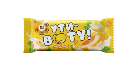УТИ-BOOTY Протеиновый батончик со вкусом "Дынное мороженое" (60 гр)