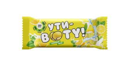 УТИ-BOOTY Протеиновый батончик со вкусом "Лимонный пирог" (60 гр)
