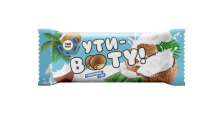 УТИ-BOOTY Протеиновый батончик со вкусом "Кокосовый рай" (60 гр)