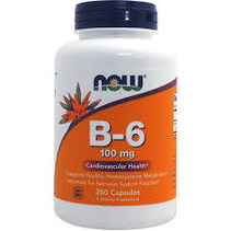 NOW B-6 100 mg (100 вег. капс)