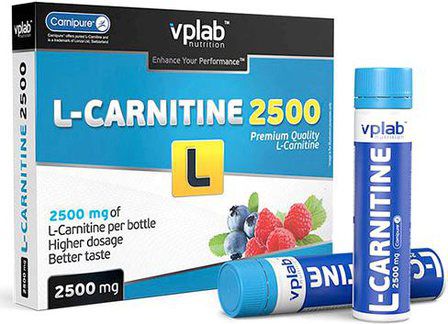 VP Lab Коробка L - Carnitine 2500 (7 ампул по 25 мл)