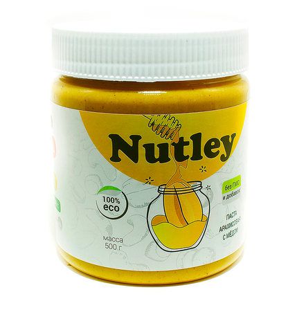Nutley Паста арахисовая с мёдом (500 г)