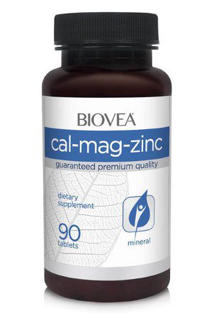 BioVea Ca Mg Zinc + Vitamin D (90 табл)