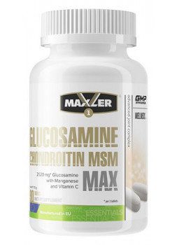 Maxler Glucosamine Chondroitine MSM Max (90 таб)