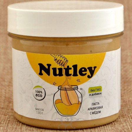 Nutley Паста арахисовая с мёдом (130 г)