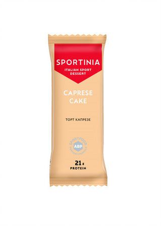 Sportinia протеиновый баточник (торт капрезе) - 63г