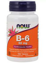 NOW B-6 50 mg (100 таб)