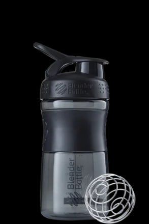 Blender Bottle SportMixer Tritan (591 мл) Black/Black [черный/черный]