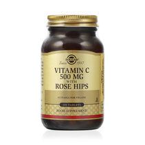 Solgar Vitamin C 500 mg with Rose Hips Tablet (100 таб.) витамин С с плодами шиповника