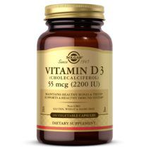 Solgar Vitamin D3 55 Mg (2200 IU) Vegetable Capsule (50 вег. капс.)