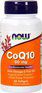 NOW Foods CoQ10 60 mg + Omega-3 (60 вег. капсул) антиоксидант Коензим Ку 10 с Омега 3