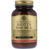 Solgar Biotin 5000 mcg (50 вег. капс.)