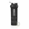 Шейкер черный c двумя отсеками "STORM" 500 мл