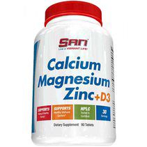 SAN Calcium Magnesium Zinc + Vit D3 (90 табл)