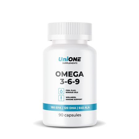 UniONE Omega 3-6-9 (90 капс)