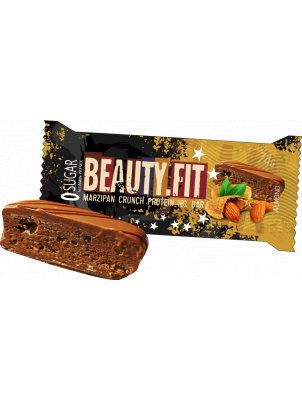 Beauty Fit Протеиновый батончик "Марципан кранч" (75 г) Миндаль