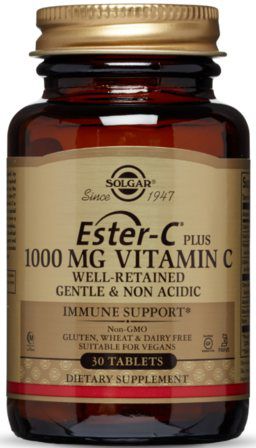 Solgar Ester-C Plus 1000 mg Vitamin C (30 таб.)