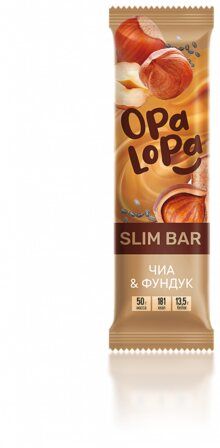 Opa Lopa Батончик (50 г) Чиа-фундук
