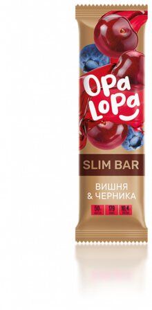 Opa Lopa Батончик (50 г) Вишня-черника