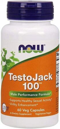 NOW Testo Jack 100 Extra Str (60 вег. капс)