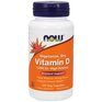 NOW Foods Vitamin D2 1000 IU (120 веганских капсул) витамин Д2