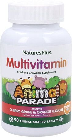 Natures Plus AP Multivitamin (90 жев.таб) вишня,грейпфрут и апельсин