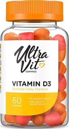 UltraVit Vitamin D3 (60 жевательных мармеладок)