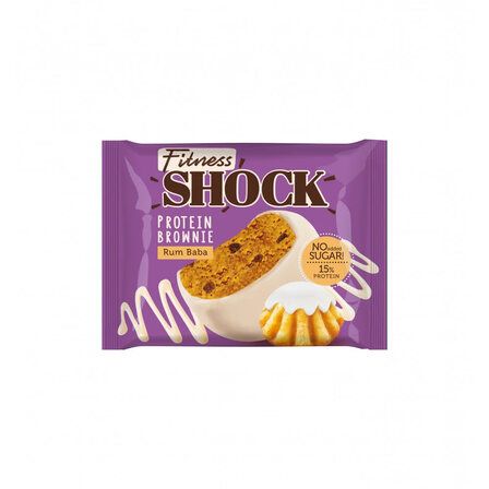 FitnesShock Брауни (50 г) Ромовая баба
