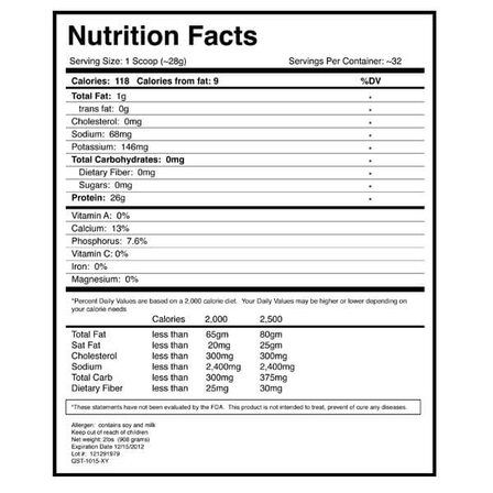 Olimp пробник Whey Isolate - ваниль (15г)