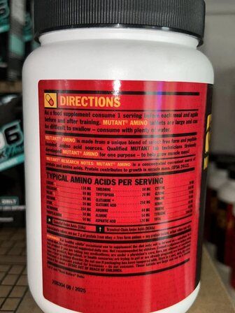 Mutant Amino (600 таб)