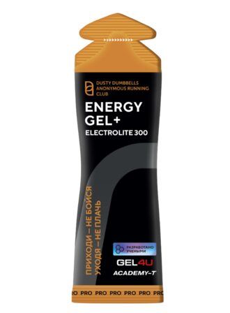 Gel4u гель энергетический с электролитами 60 г (солёная карамель)