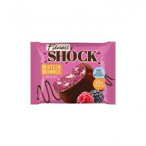 FitnesShock Protein Brownie Брауни протеиновый (50 г) вкус - ягодный микс