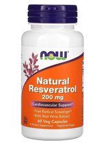 NOW Resveratrol 350 mg (60 вег.капс.)