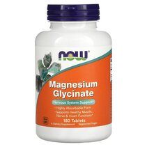 NOW Foods Magnesium Glycinate 1000 мг (180 таблеток) магния глицинат