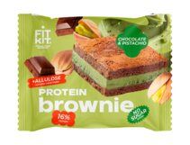 Fit Kit Десерт глазированный " Брауни" (50 г) Шоколад-фисташка