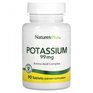 Natures Plus Potassium 99 мг (90 таблеток) минерал калий хелат