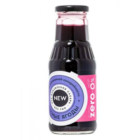 Mr. Djemius ZERO Низкокалорийный сироп (лесные ягоды) 330 г, без сахара