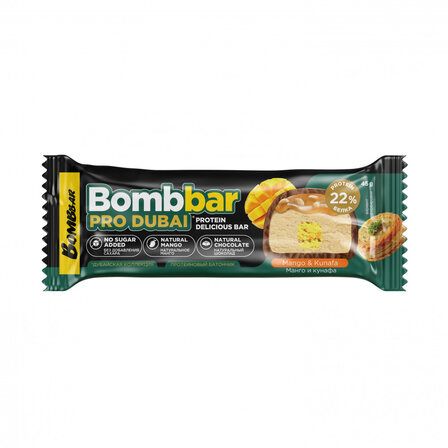 BOMBBAR Батончик глазированный Манго с хрустящим тестом 45 г