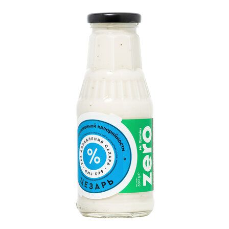 Mr. Djemius ZERO Низкокалорийный соус (цезарь) 330 г, без сахара