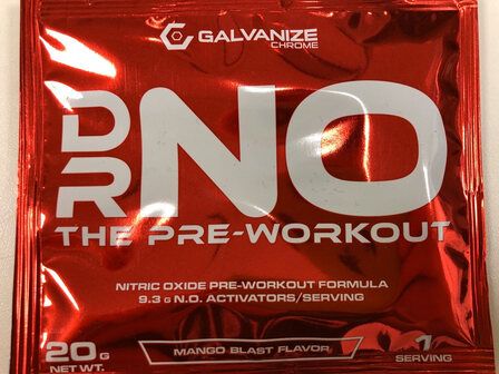 Galvanize Nutrition Dr. N.O. PRE-Workout (20 гр.)