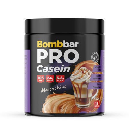 BOMBBAR  Pro Casein (450 г) Моккачино