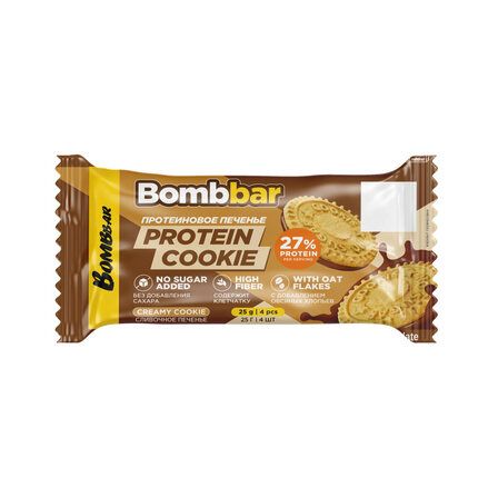 BOMBBAR Печенье глазированное сливочное 25 г