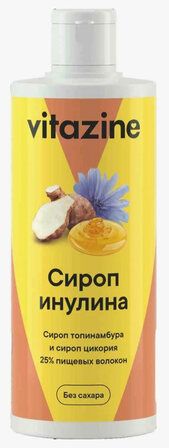 Пребиосвит Комплексная пищевая добавка «Сироп инулина 25%» Витазин "Vitazine", 300 г